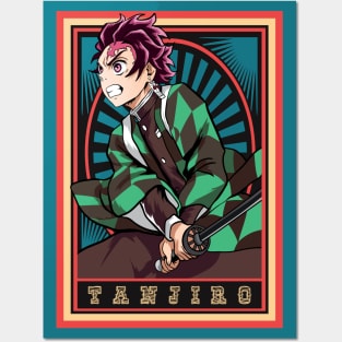 Demon Slayer Anime - Tanjiro Kamado Posters and Art